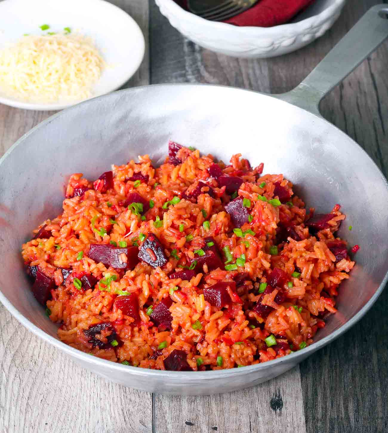 Beetroot Rice Recipe - Beetroot Pulao