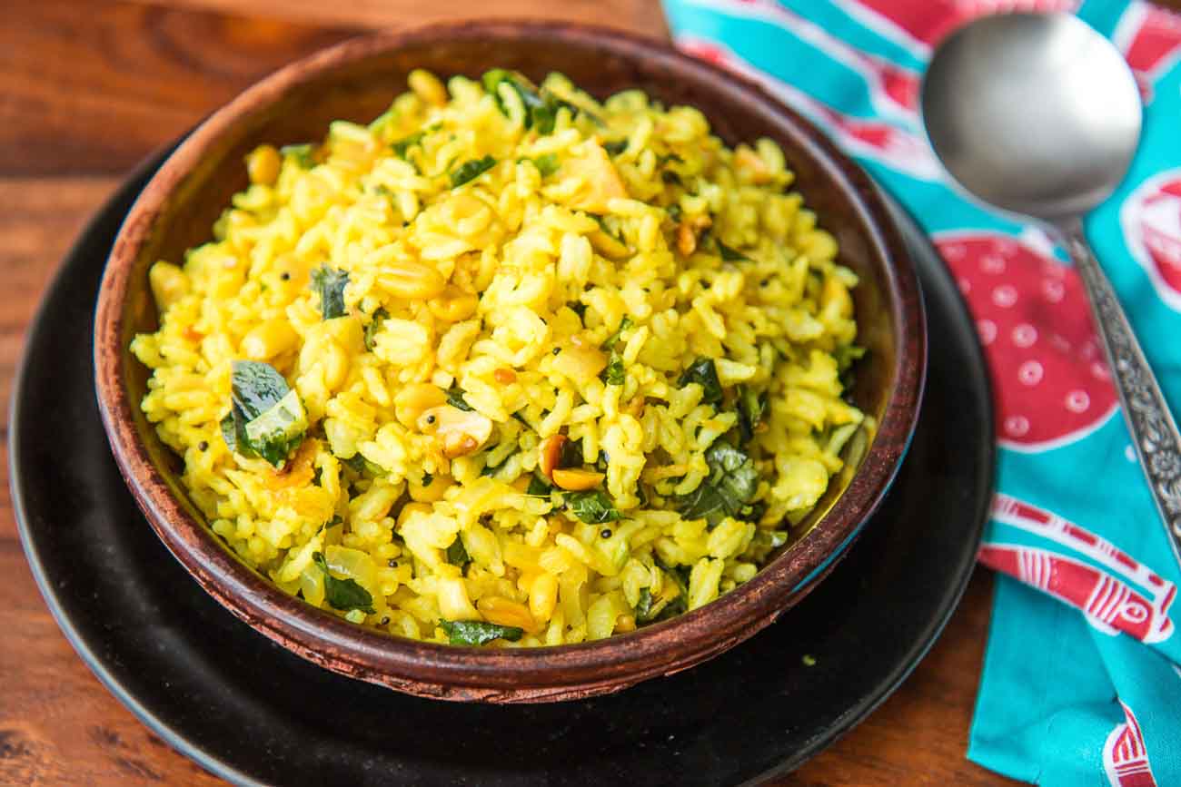 लेमन राइस रेसिपी - Lemon Rice (Recipe In Hindi)