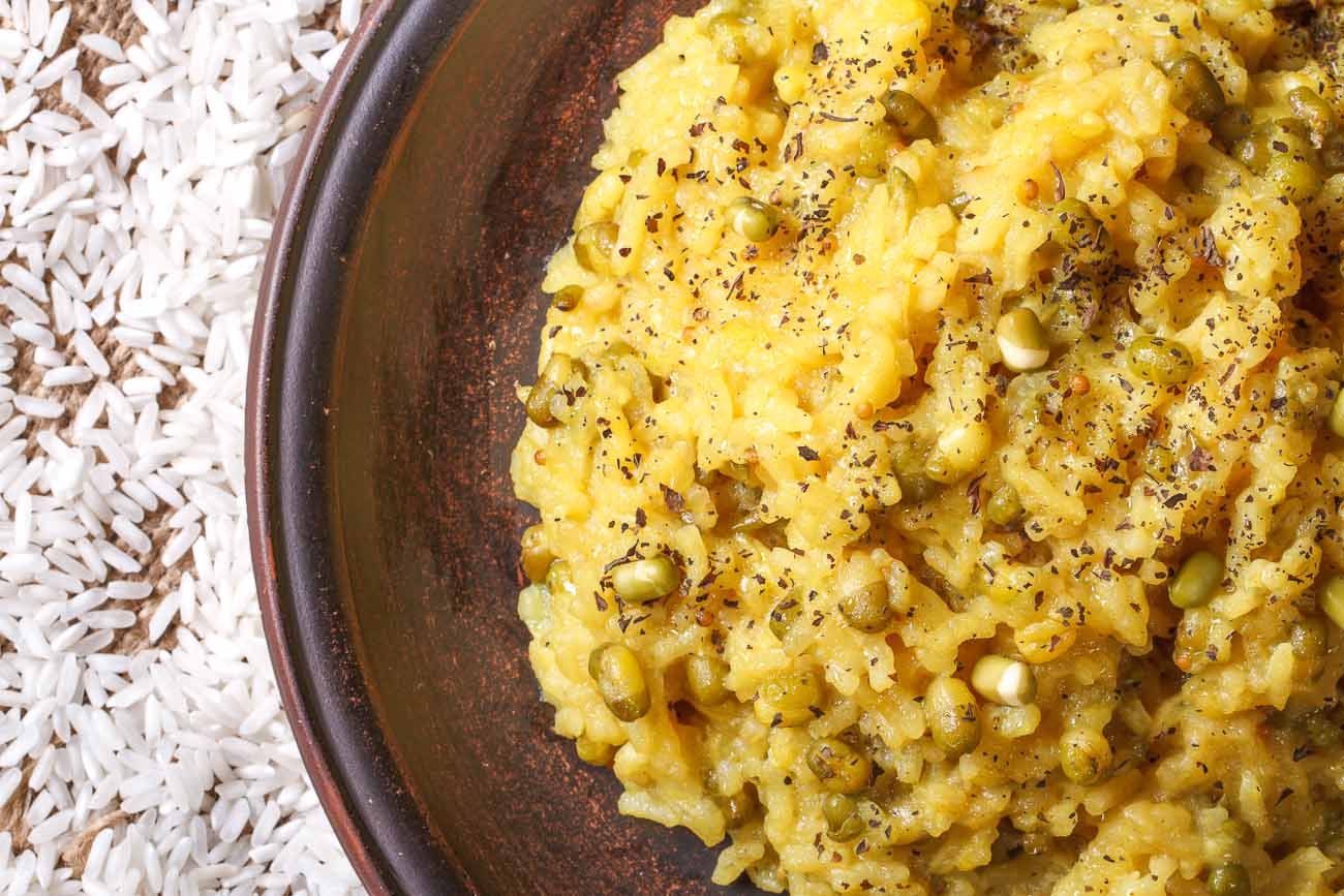 Green Moong Dal Khichdi Recipe Green Moong Dal Khichdi Recipe