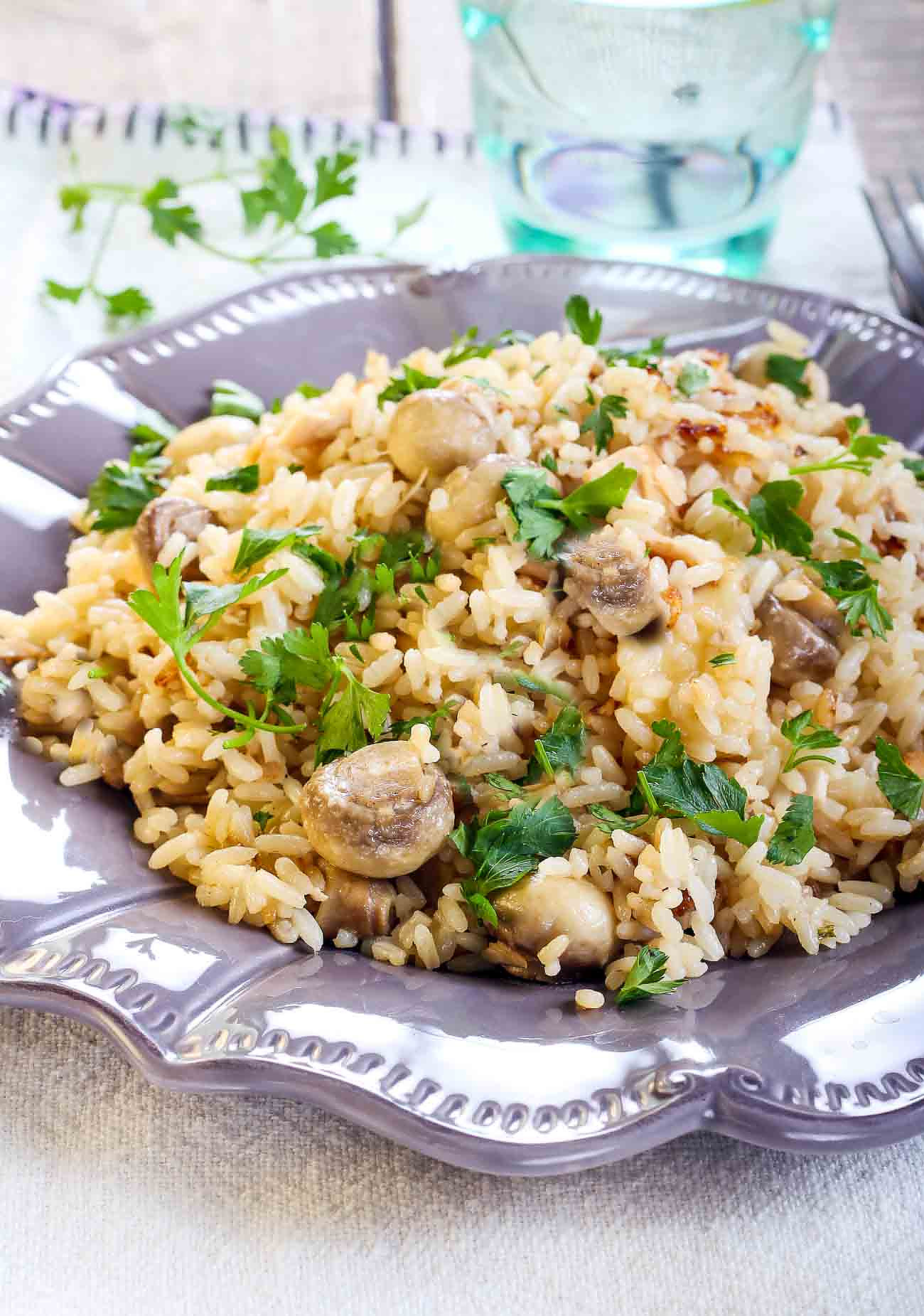 Spiced Kumbh Pulao Recipe - Spicy Mushroom Rice