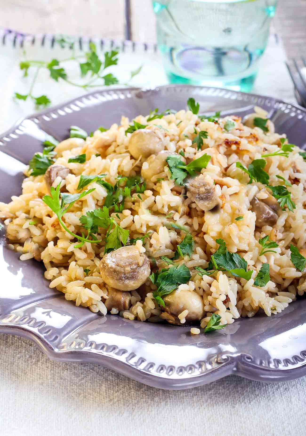 Mushroom Biryani Recipe 