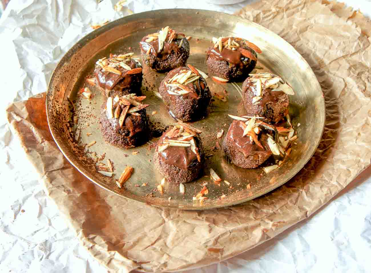 Dark Chocolate Sandesh (Shondesh) Dipped In Chocolate Recipe