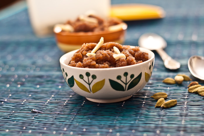 Ragi & Whole Wheat Halwa Recipe - Finger Millet Pudding