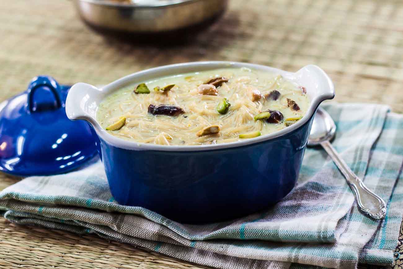 Sheer Khurma Recipe Seviyan or Vermicelli Kheer Pudding 1