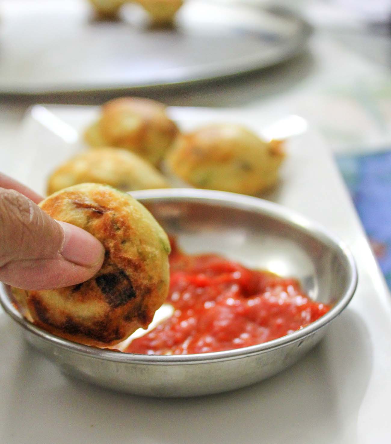 Cabbage Onion Vada Recipe