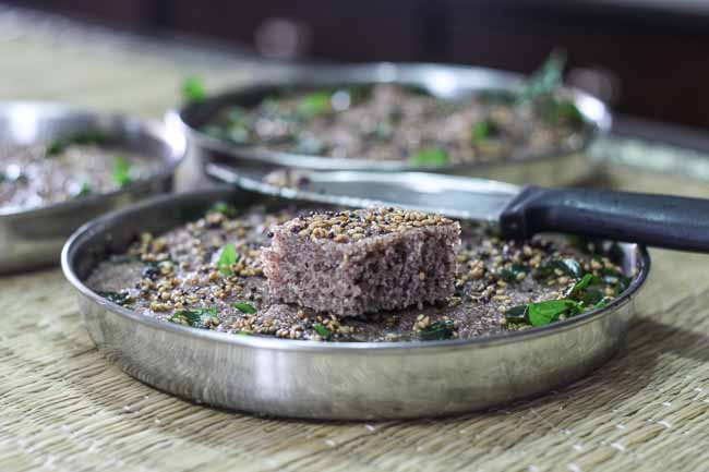 Instant Ragi Rava Dhokla - Wholesome & Delicious Ragi Recipe 