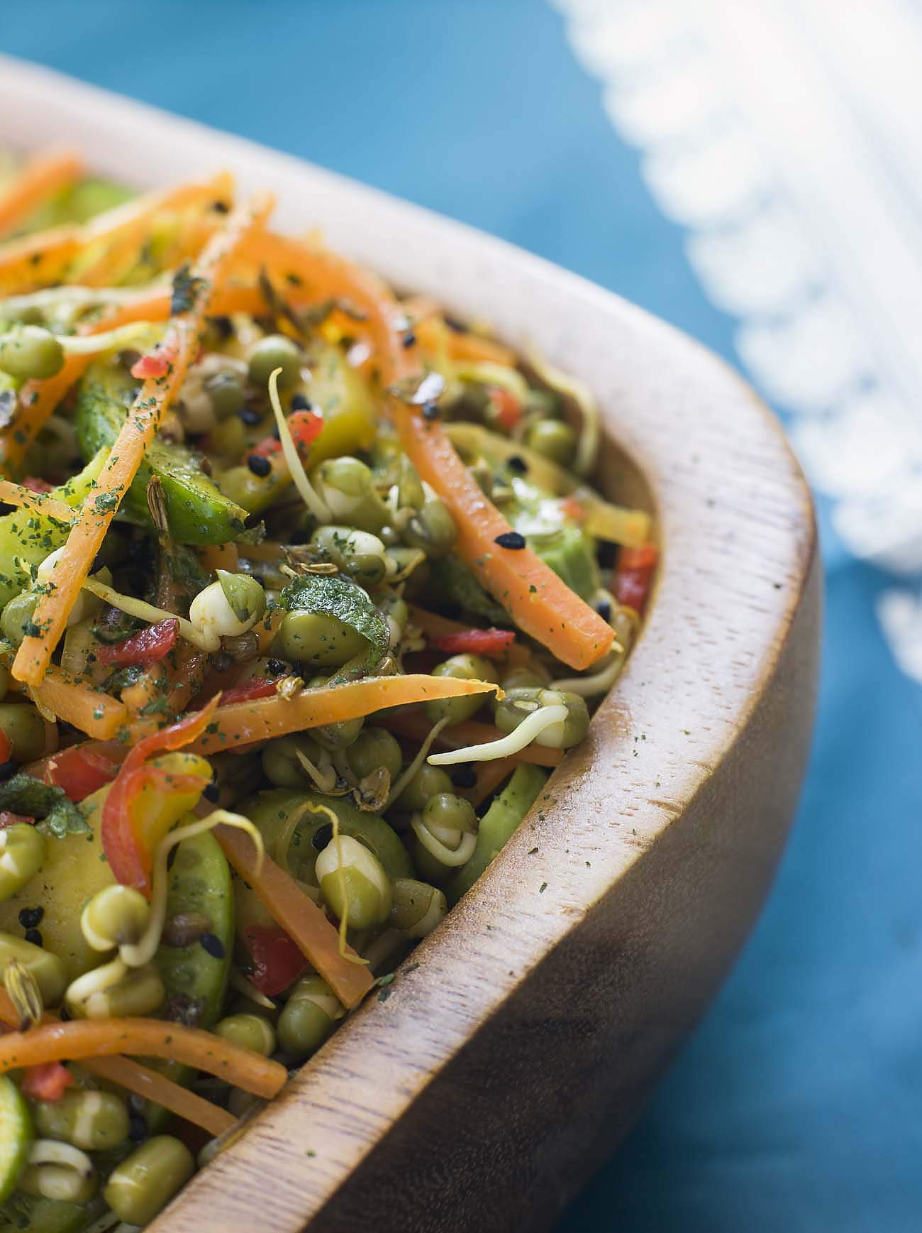 Moong Sprouts Usal Recipe Moong Sprouts Usal Recipe