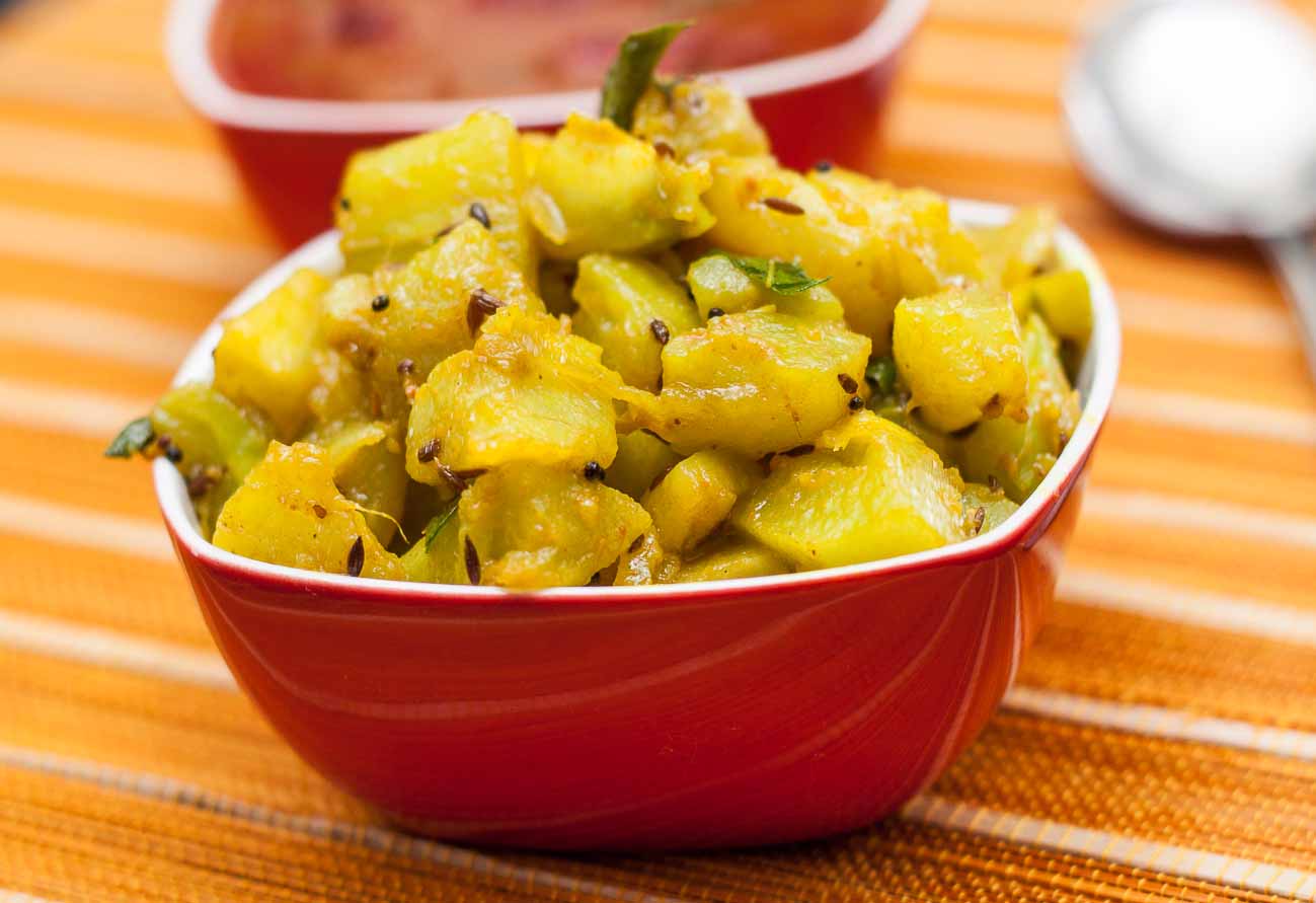 Chow Chow Curry Recipe - Chayote Squash Stir Fry