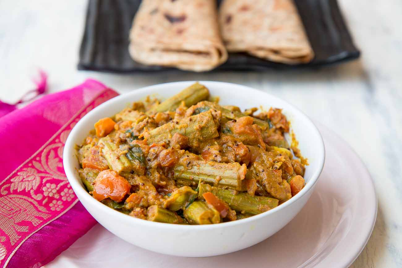 सरागवो नु शाक रेसिपी - Drumstick Masala Sabzi सरागवो नु शाक रेसिपी - Drumstick Masala Sabzi