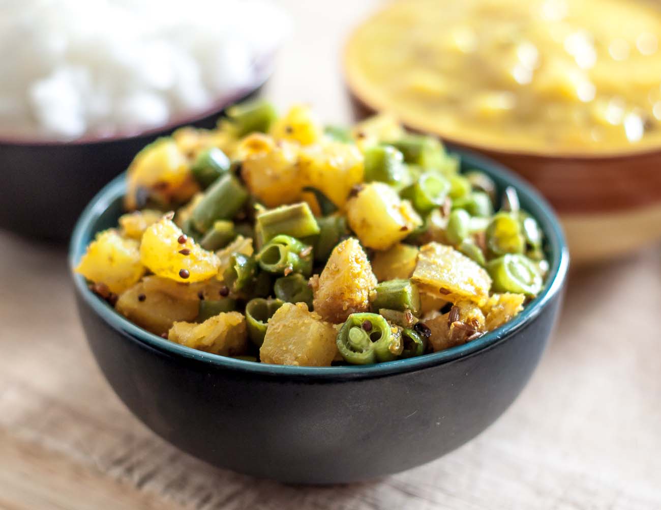 Shakarkand Beans Subzi Recipe (Spicy Sweet Potato Beans Stir fry) Shakarkand Beans Subzi Recipe (Spicy Sweet Potato Beans Stir fry)