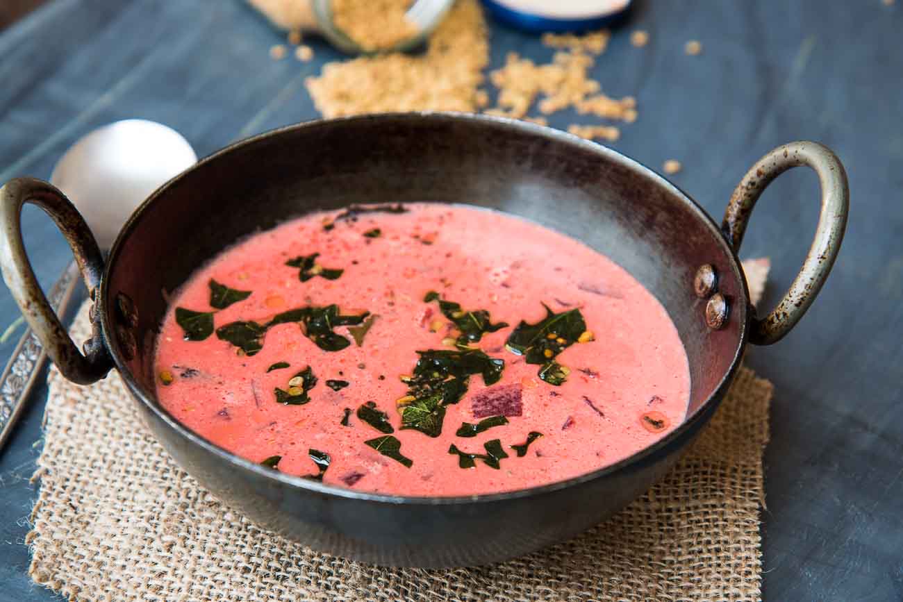 Beetroot Stew with Coconut Milk Recipe (With a South Indian Flavor)
