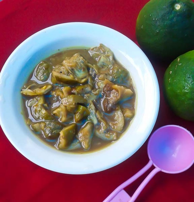 Narthangai Curry | Sweet and Sour Citron fruit Curry