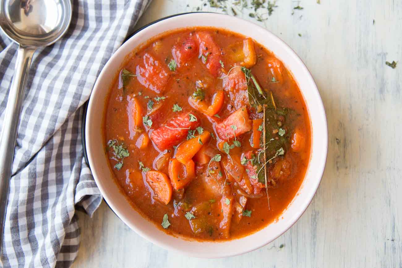 Spiced Watermelon Curry Recipe With Carrots & Peppers