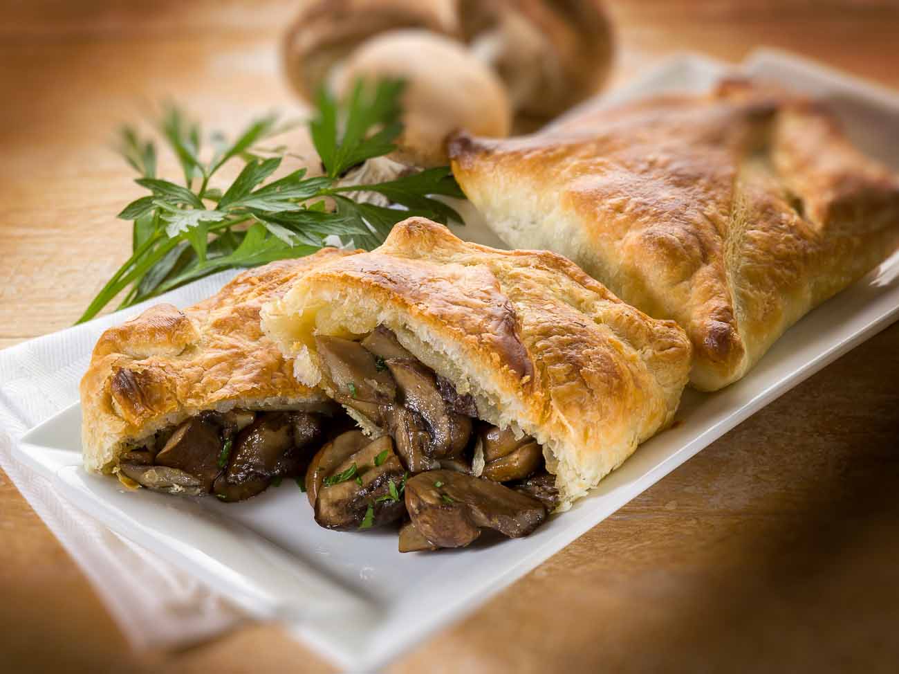 Mushroom Strudel Recipe 