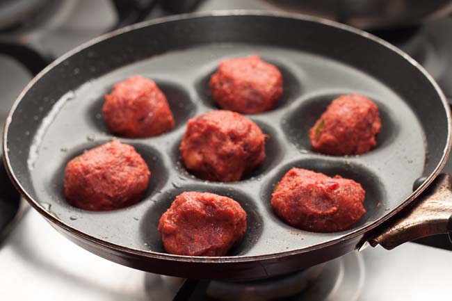 Sweet Potato and Beet Balls 2