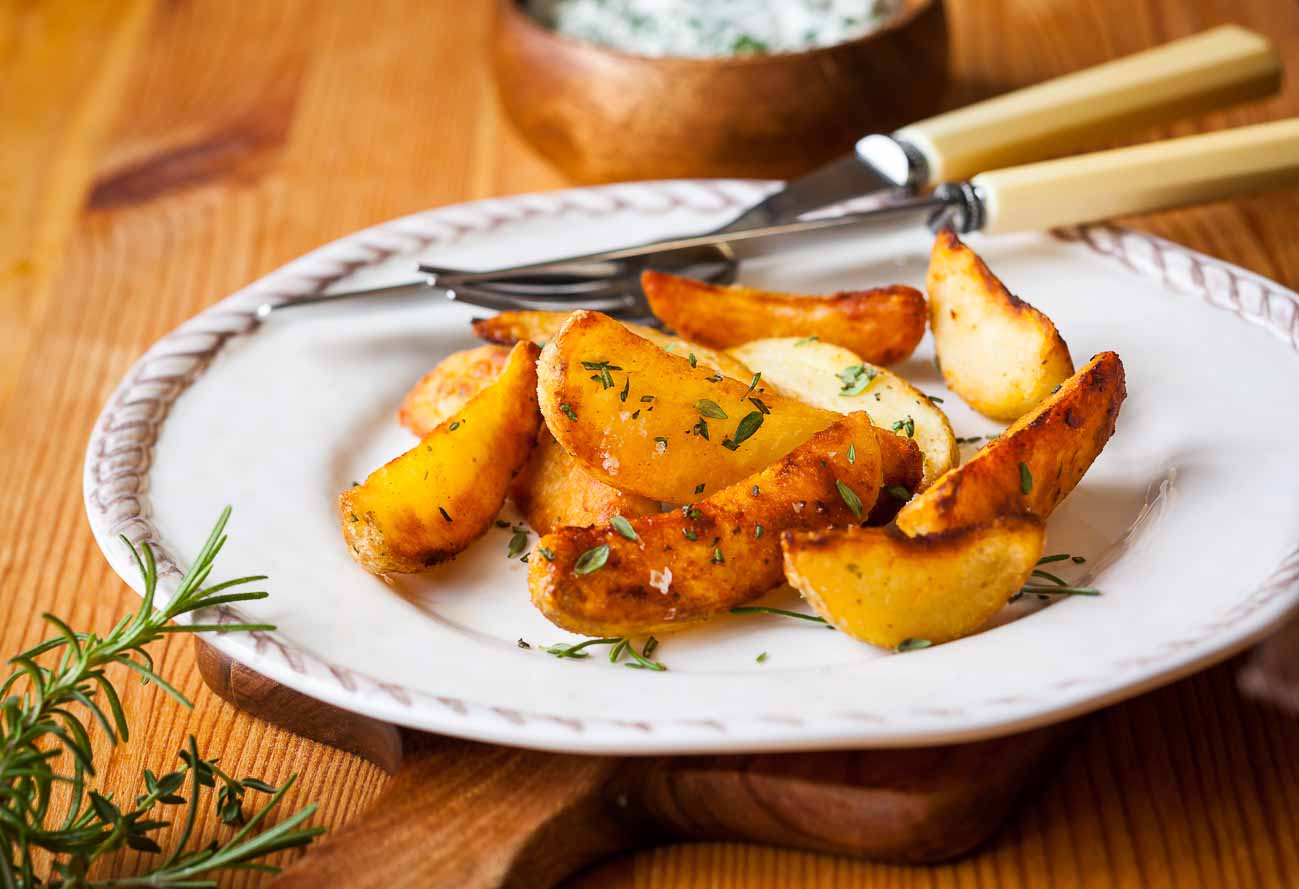 Baked Potato Wedges Recipe Baked Potato Wedges Recipe