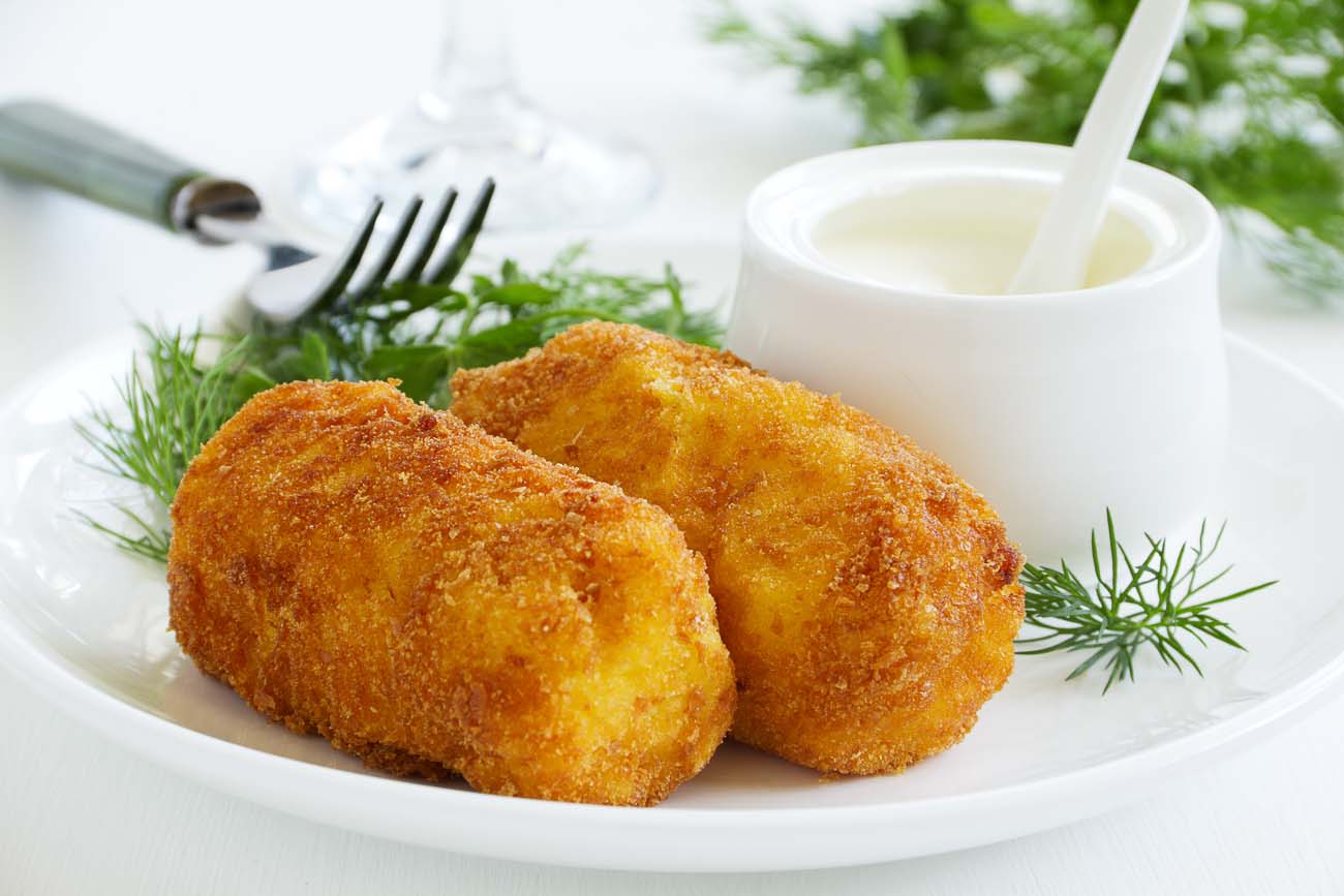 Fennel Potato Croquettes With Paneer Recipe