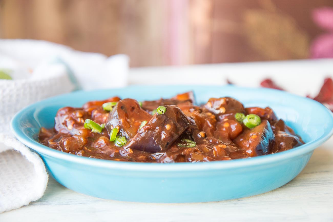 Sichuan Eggplant in Spicy Chilli Garlic Sauce Recipe Sichuan Eggplant in Spicy Chilli Garlic Sauce Recipe