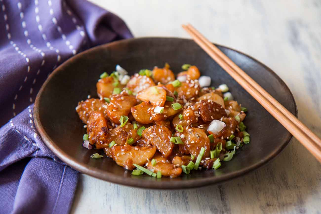 Sichuan Style Chilli Potato Recipe