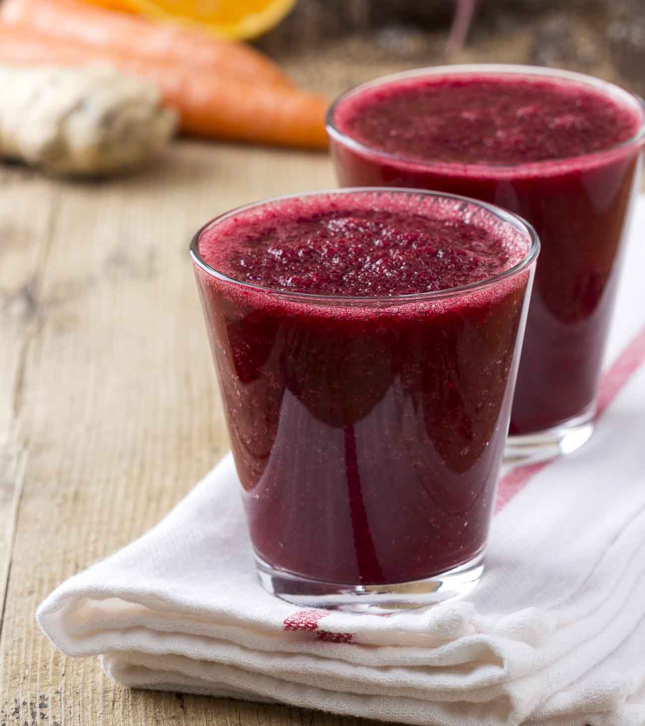 Beetroot Juice Recipe With Cucumber & Pineapple