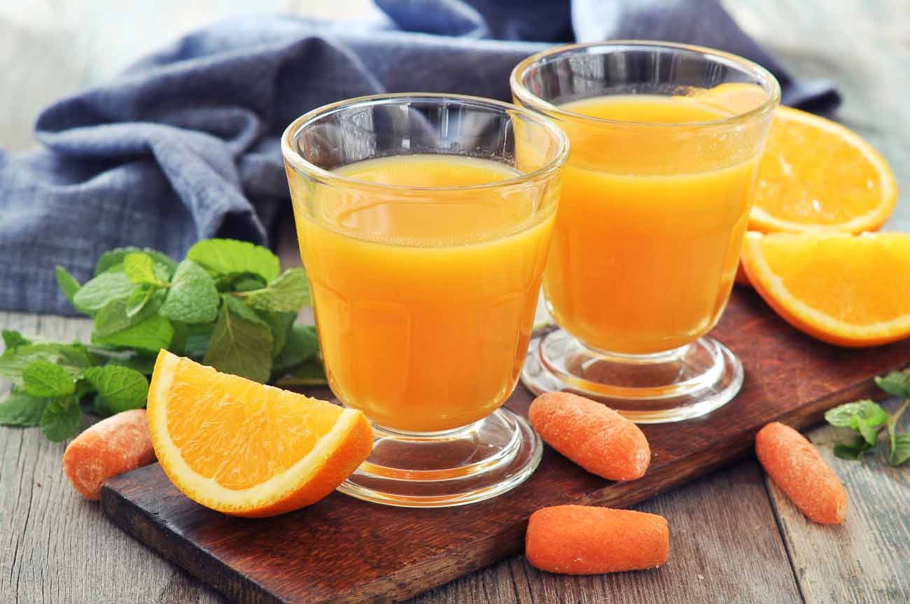 Carrot Pineapple Orange Juice Recipe