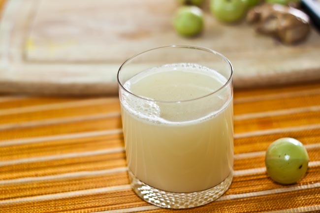 Gooseberry Ginger Detox Health Drink Recipe