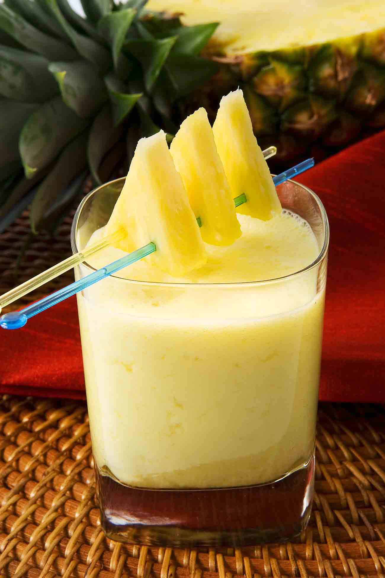 Piña Colada Recipe (Pineapple with Coconut Milk Mocktail)