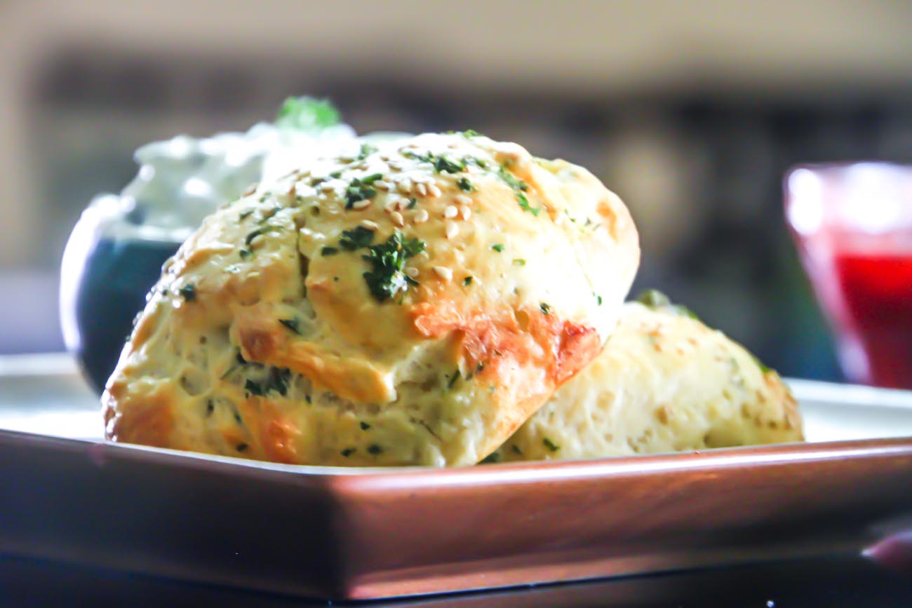 Soft Sesame Herbed Dinner Rolls Breads Recipe 1