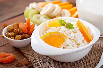 Oranges With Cottage Cheese Recipe Sunshine In A Bowl By