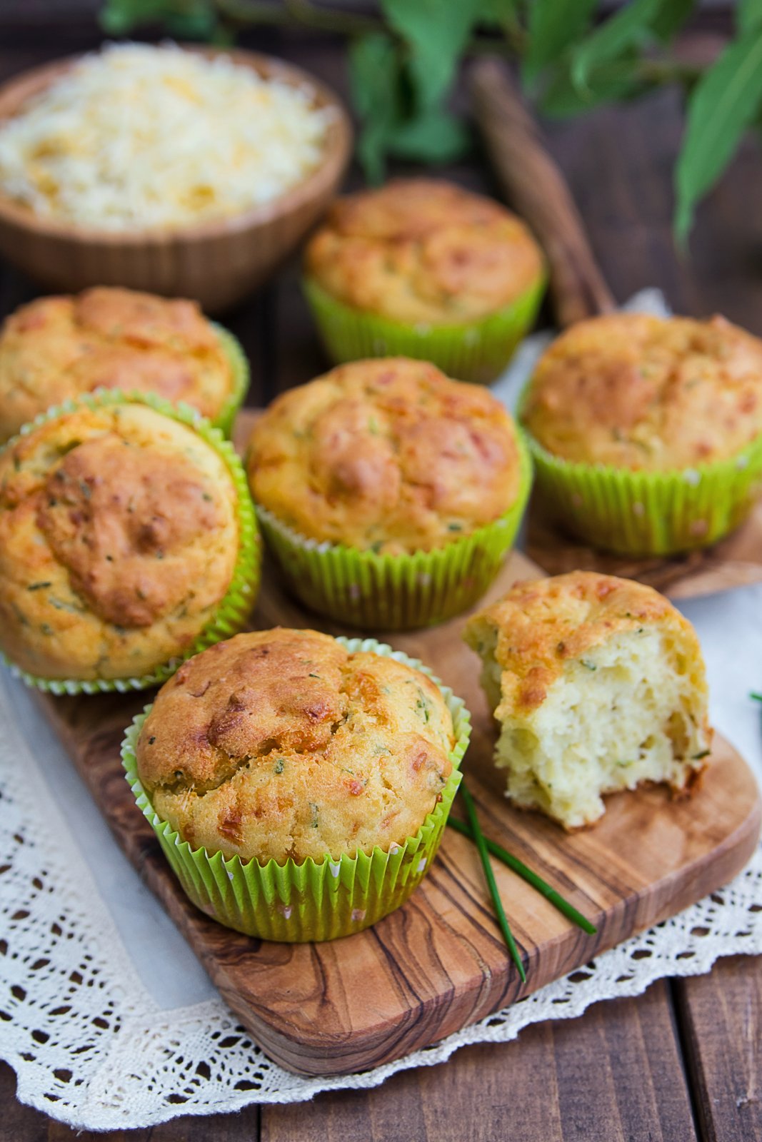 Herbed Muffins With Cheese Recipe