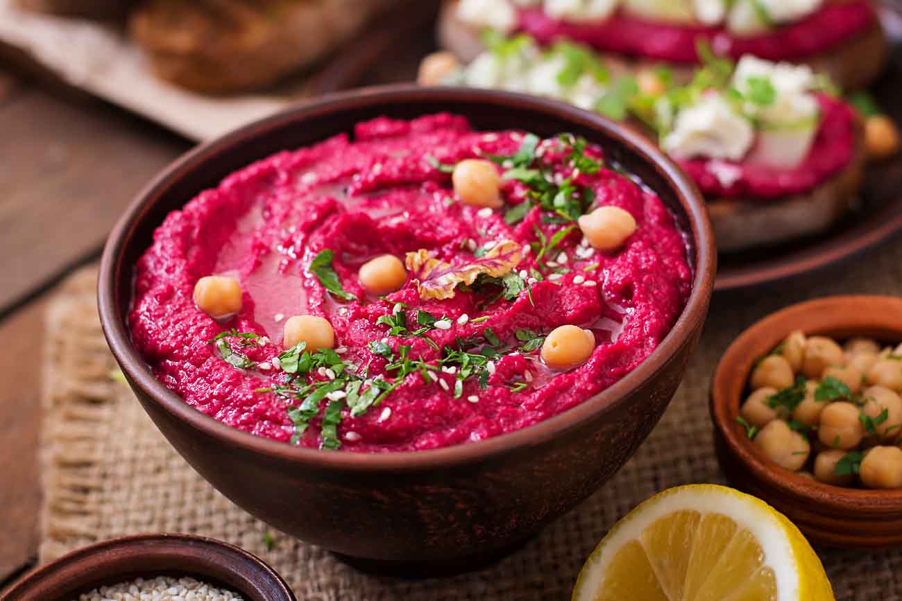 Beetroot Hummus Recipe Beetroot Hummus Recipe