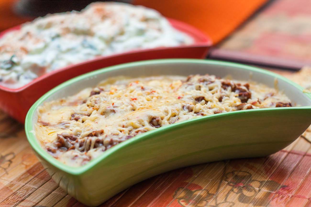 Mexican Cheesy Chilli Bean Dip Recipe - Refried Bean Dip Recipe