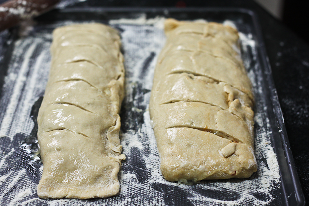 Whole Wheat Vegetarian Stromboli-2