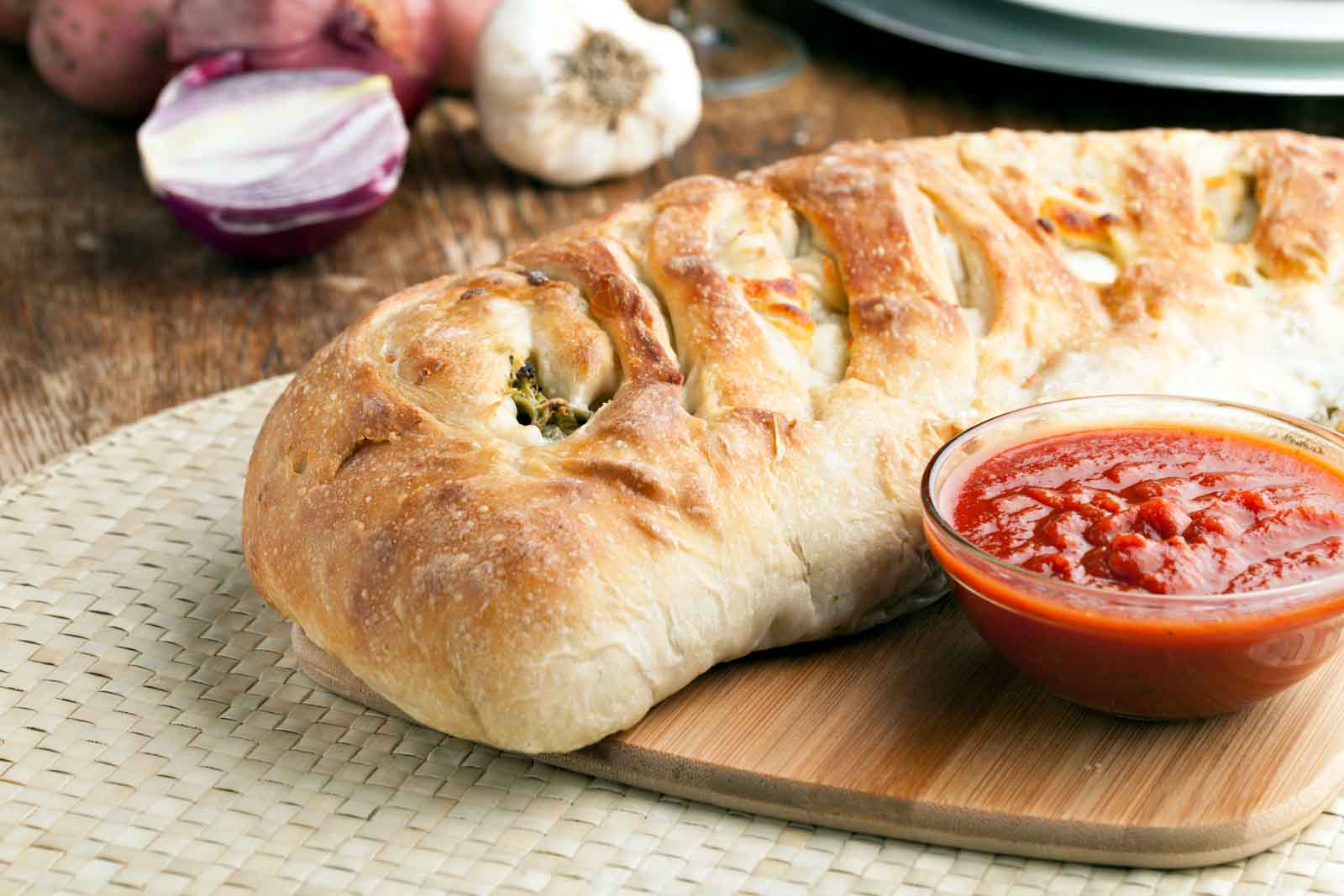 Whole Wheat Vegetarian Stromboli Recipe Whole Wheat Vegetarian Stromboli Recipe