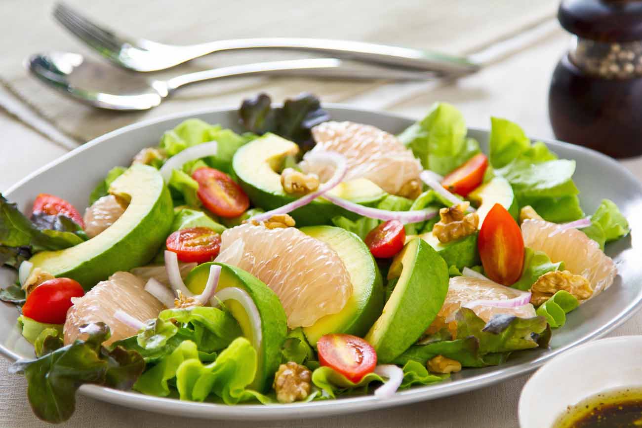 Avocado, Grapefruit And Walnut Salad Recipe Avocado, Grapefruit And Walnut Salad Recipe