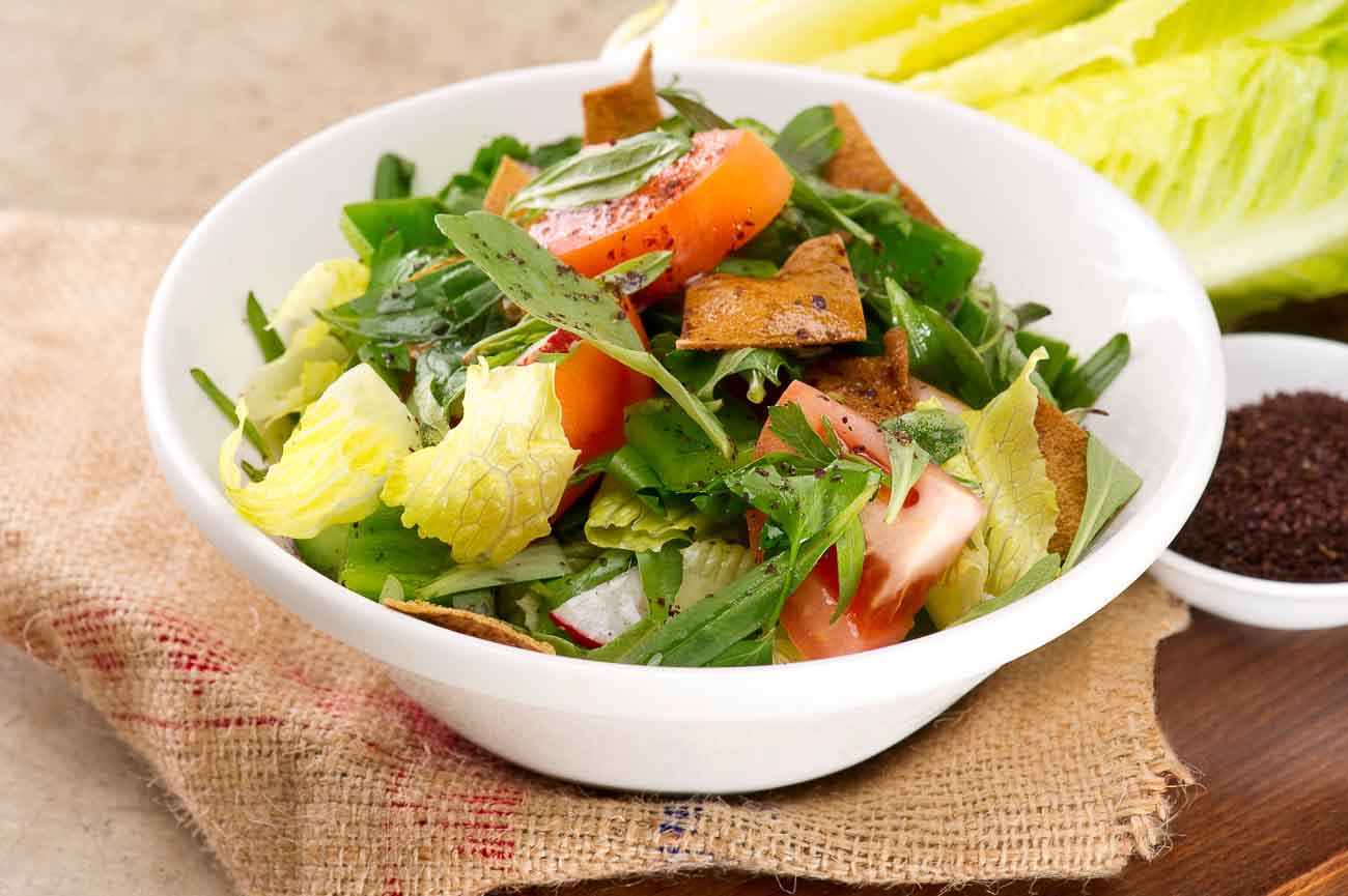 Lebanese Fattoush Salad Recipe