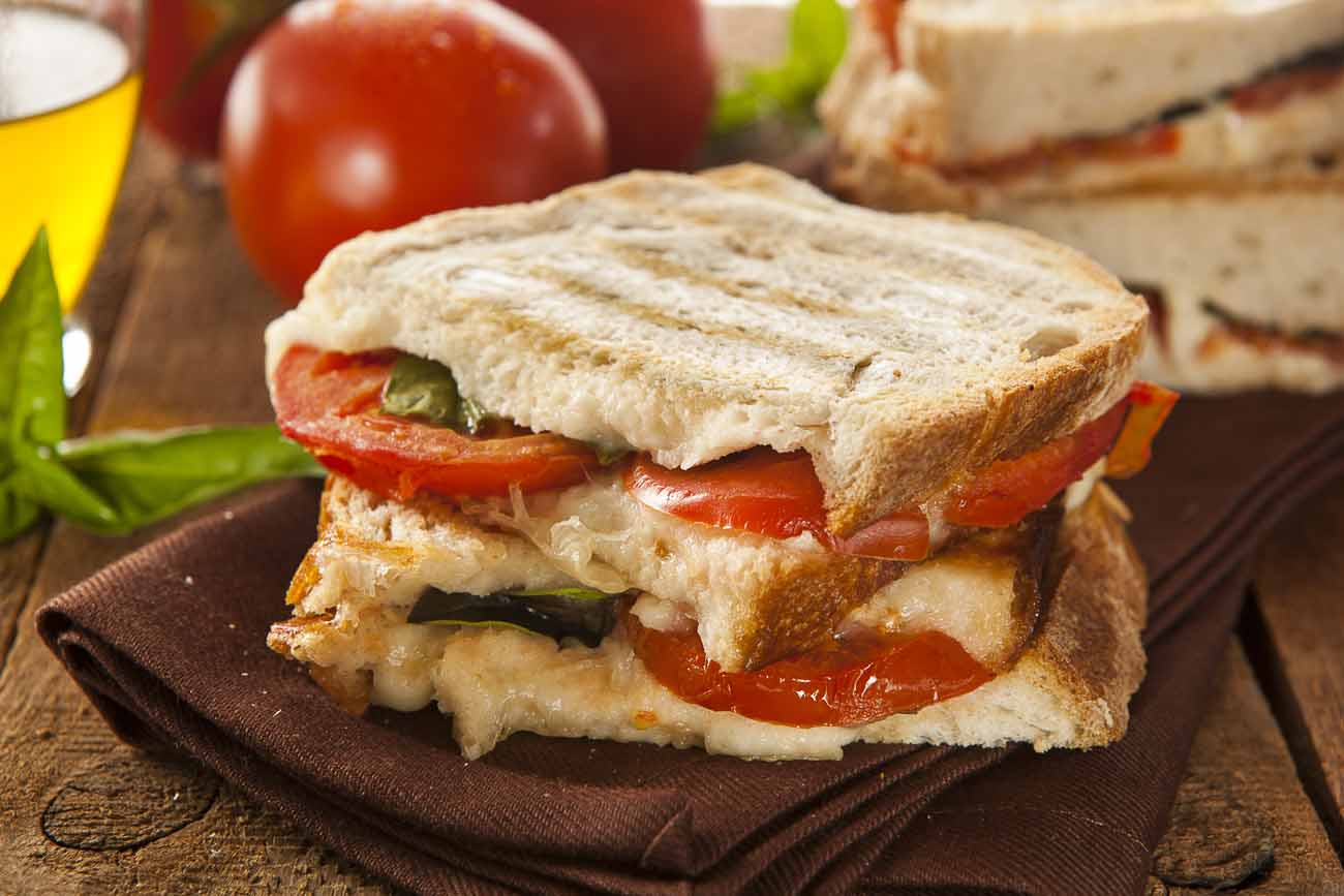 Toasted cheese discount and tomato sandwich