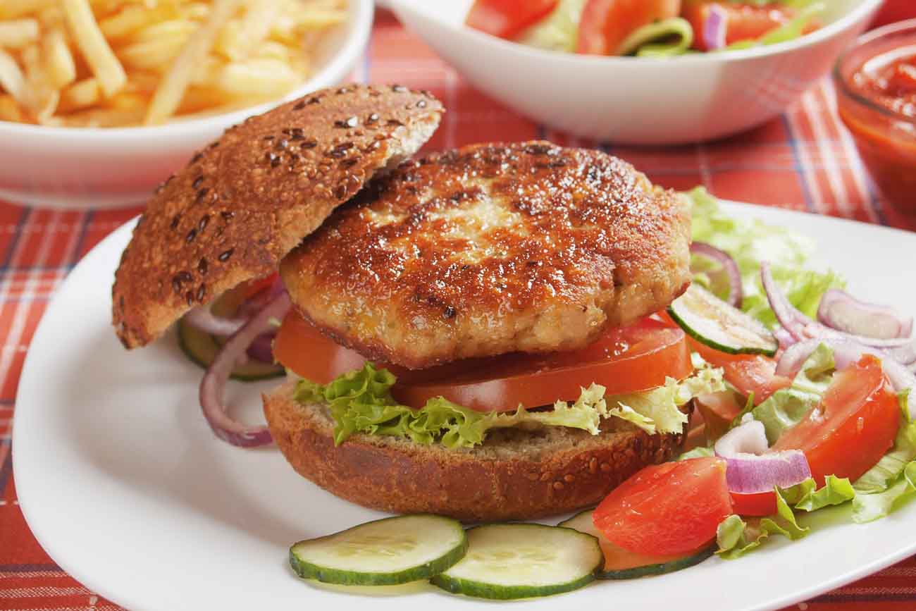 Vegetarian Chickpea Burger Recipe