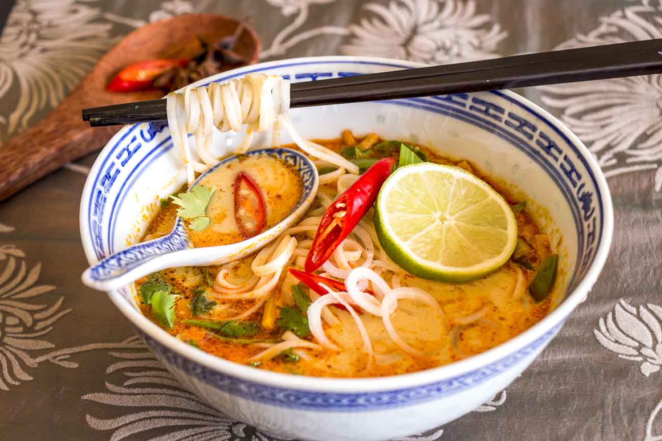 Noodle Soup Recipe with Vegetables