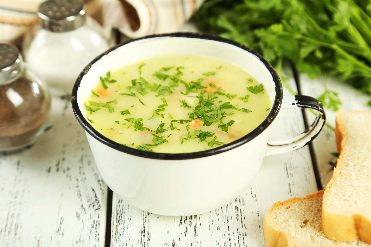 Potato and Spring Onion Soup Recipe