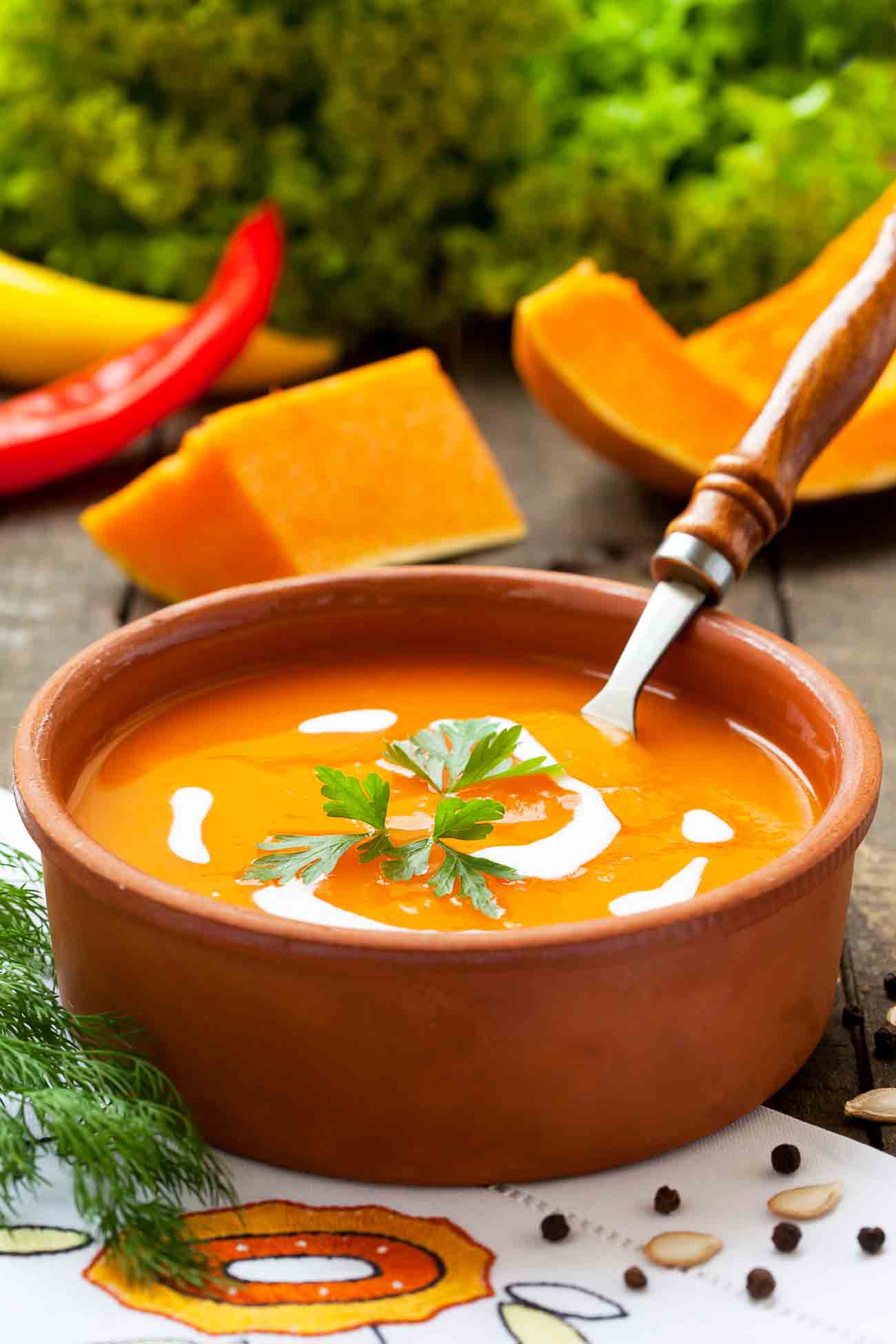 Cream of Pumpkin Soup Recipe by Archana's Kitchen