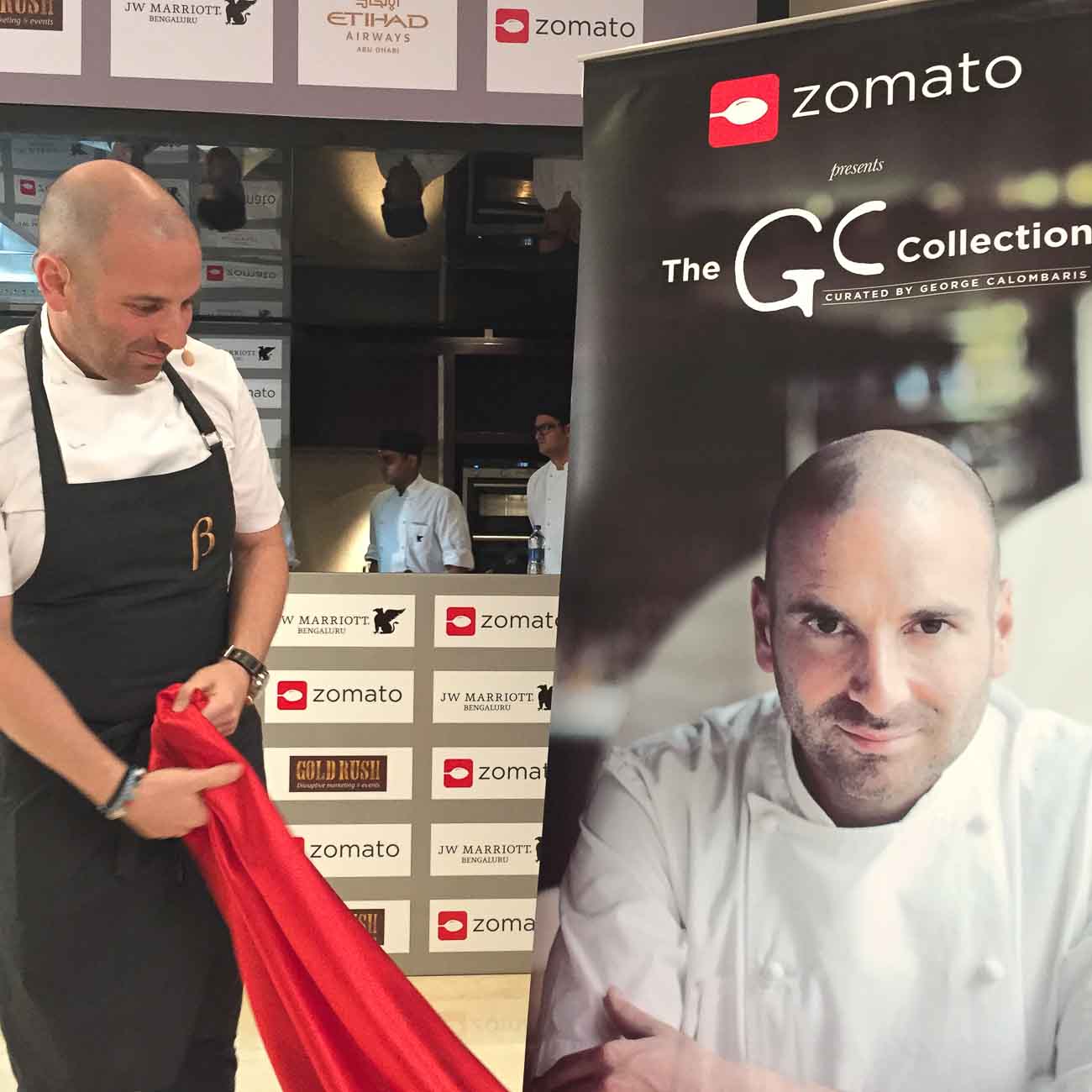 Meeting with Australian Master Chef George Calombaris 1