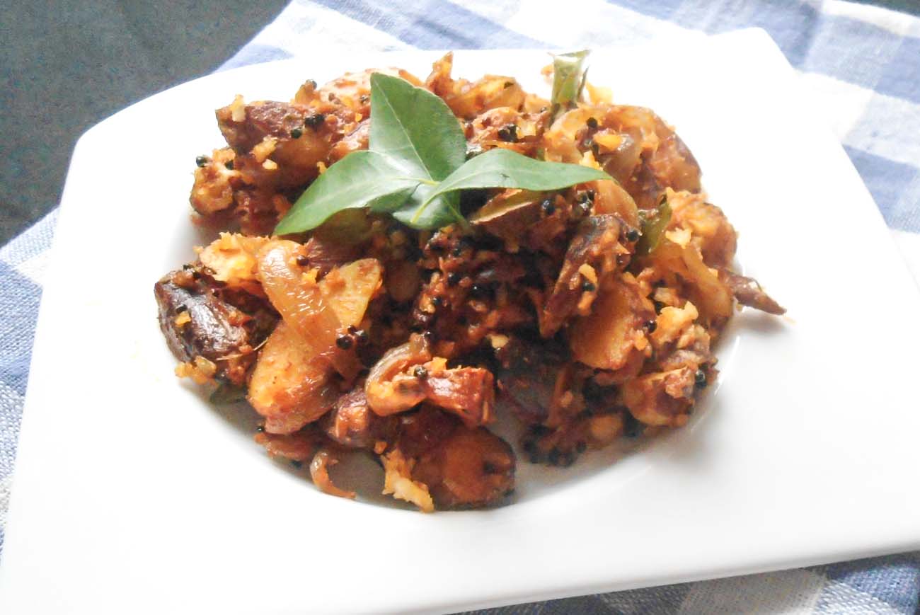 Kerala Style Jack Fruit Seeds Stir Fry Recipe