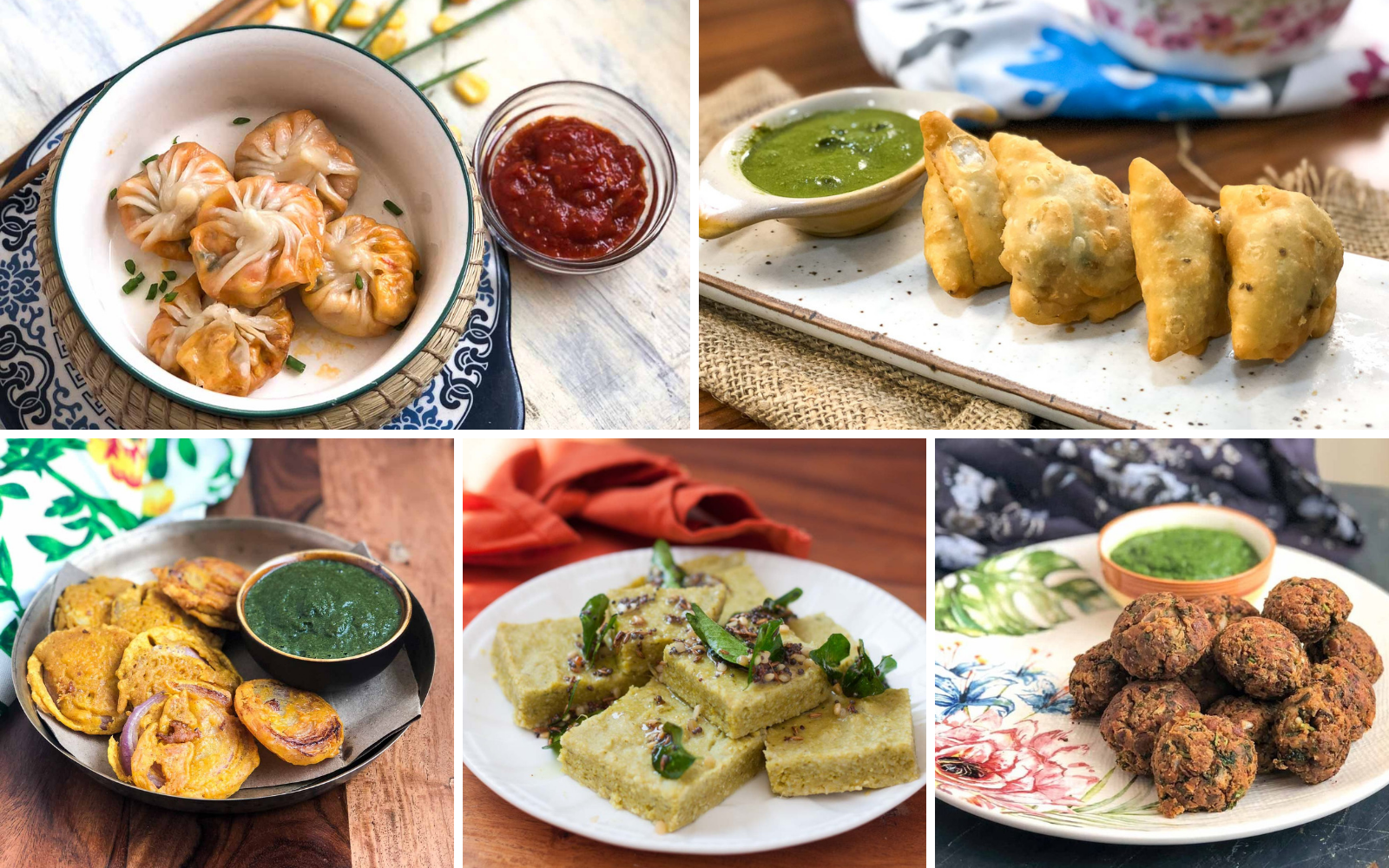Delicious Indian Vegetarian Snack Recipes For Rainy Season by Archana's ...