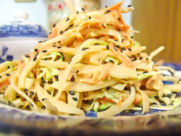 Peanut Sesame Slaw Recipe