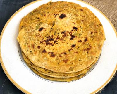 Achari Lachha Paratha Recipe-Spicy Indian Style Flaky Bread