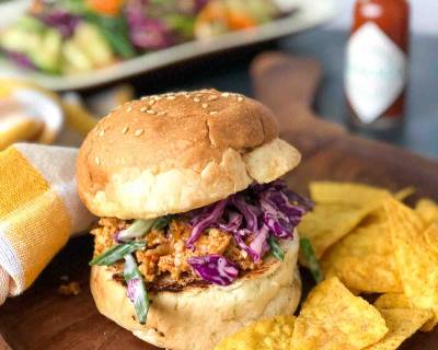 Asian Style Chicken Sloppy Joes 