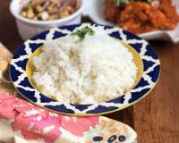 मलेशियन नासी लेमाक राइस रेसिपी - Malaysian Nasi Lemak Rice Recipe