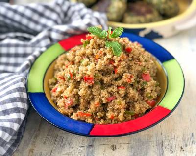 Roasted Bell Pepper Quinoa Recipe