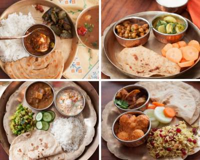 5 Indian Style Healthy Lunch/Dinner Plate Ideas